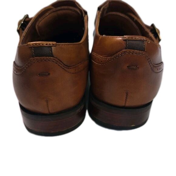 Florsheim Belfast Monk Strap Shoes Cognac Leather Mens 11.5M Dress main image 7